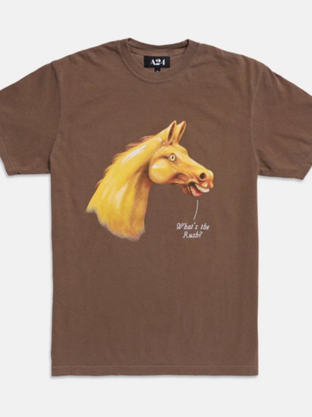 We Live In Time Carousel Horse Tee Shirt